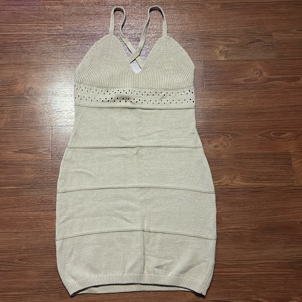 Knit Strappy Dress